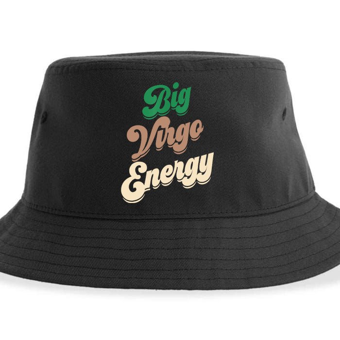 Big Virgo Energy For Virgo Shirts For Zodiac Sign Sustainable Bucket Hat