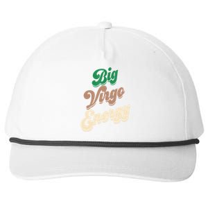 Big Virgo Energy For Virgo Shirts For Zodiac Sign Snapback Five-Panel Rope Hat