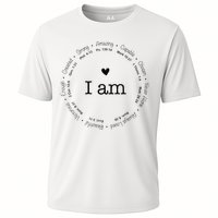 Bible Verse Faith Based Christian I Am A Christian Cooling Performance Crew T-Shirt