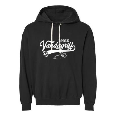 Brock Vandagriff Flair Script Garment-Dyed Fleece Hoodie