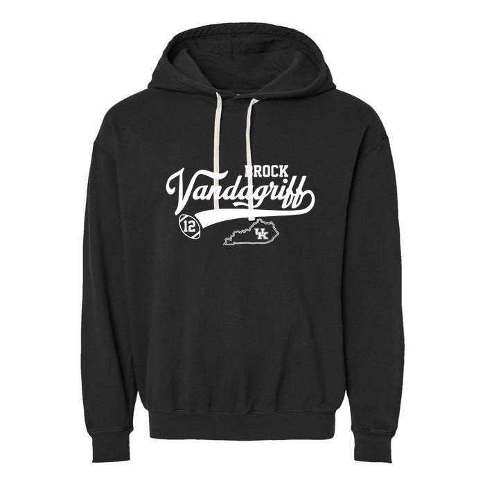 Brock Vandagriff Flair Script Garment-Dyed Fleece Hoodie
