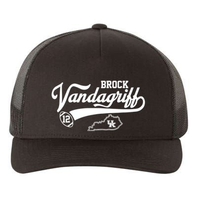 Brock Vandagriff Flair Script Yupoong Adult 5-Panel Trucker Hat