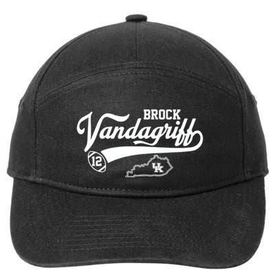 Brock Vandagriff Flair Script 7-Panel Snapback Hat