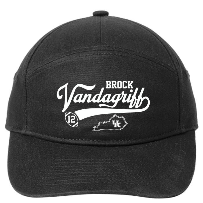 Brock Vandagriff Flair Script 7-Panel Snapback Hat