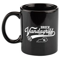 Brock Vandagriff Flair Script 11oz C Handle Ceramic Mug