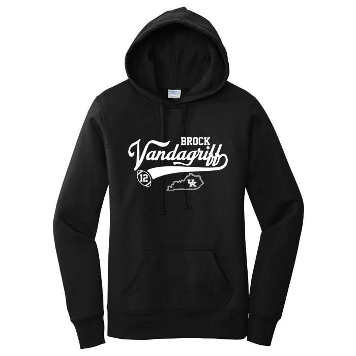 Brock Vandagriff Flair Script Women's Pullover Hoodie