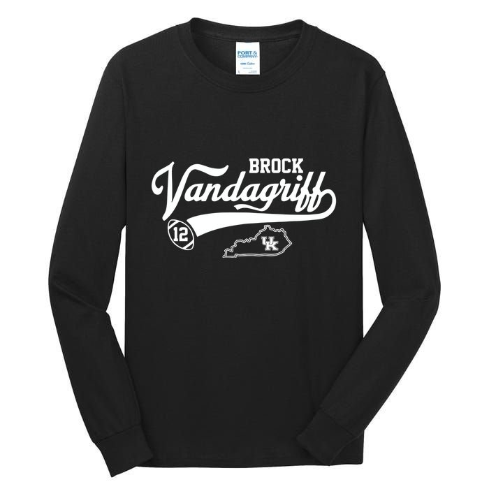 Brock Vandagriff Flair Script Tall Long Sleeve T-Shirt