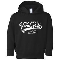 Brock Vandagriff Flair Script Toddler Hoodie