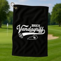 Brock Vandagriff Flair Script Golf Towel