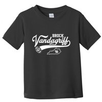 Brock Vandagriff Flair Script Toddler T-Shirt