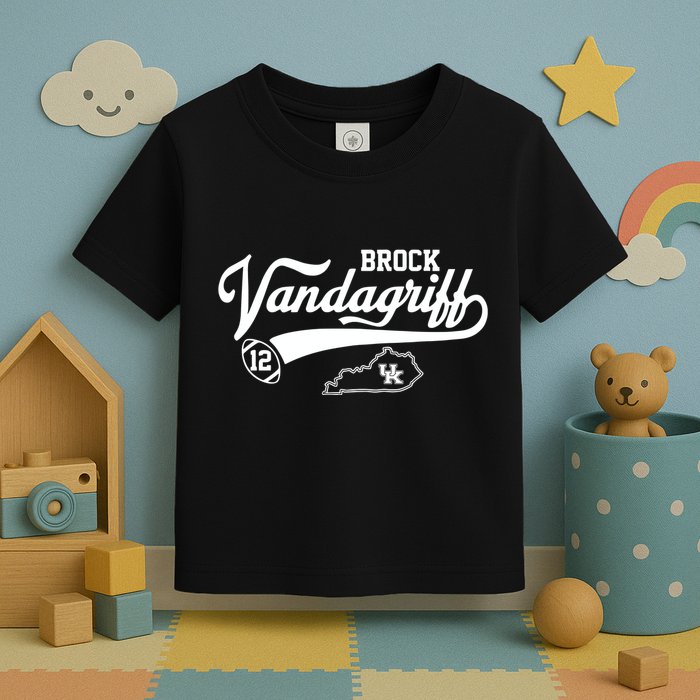 Brock Vandagriff Flair Script Toddler T-Shirt