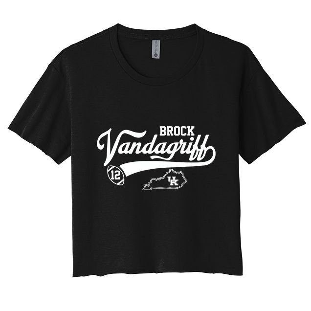 Brock Vandagriff Flair Script Crop Top