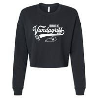 Brock Vandagriff Flair Script Cropped Pullover Crew