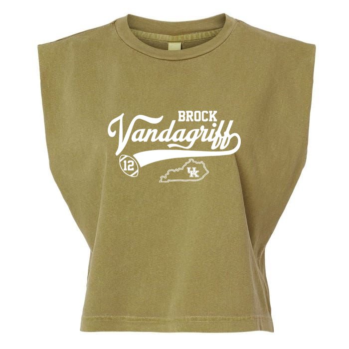 Brock Vandagriff Flair Script Garment-Dyed Women's Muscle Tee
