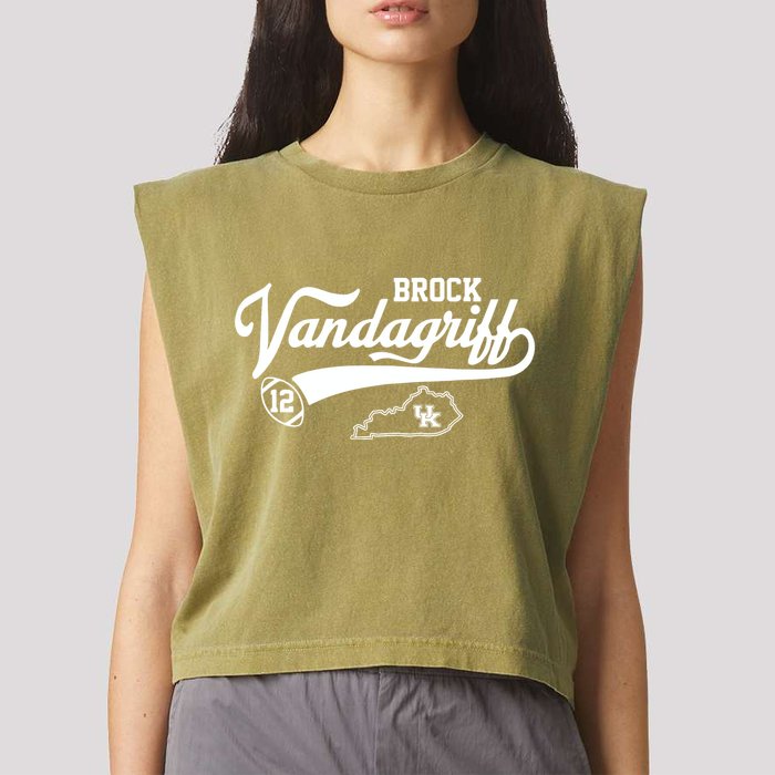 Brock Vandagriff Flair Script Garment-Dyed Women's Muscle Tee