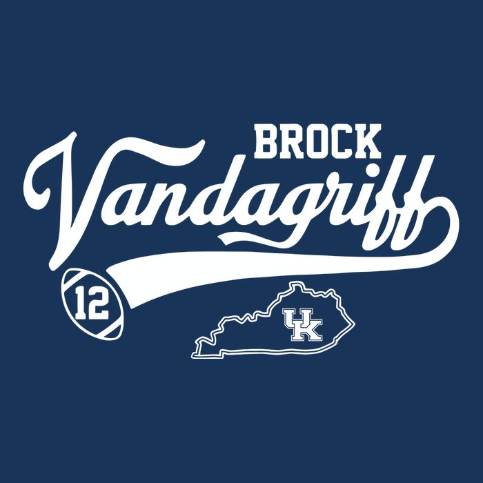 Brock Vandagriff Flair Script Infant Baby Jersey Bodysuit
