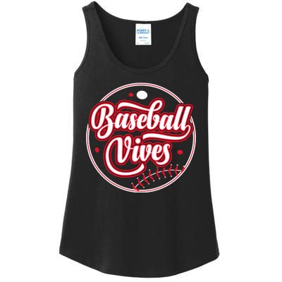 Baseballl Vives Funny Baseball Game Ladies Essential Tank