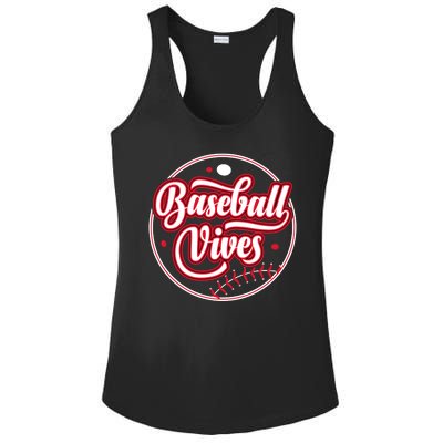 Baseballl Vives Funny Baseball Game Ladies PosiCharge Competitor Racerback Tank