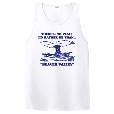 Beaver Valley Funny Offensive Gift PosiCharge Competitor Tank