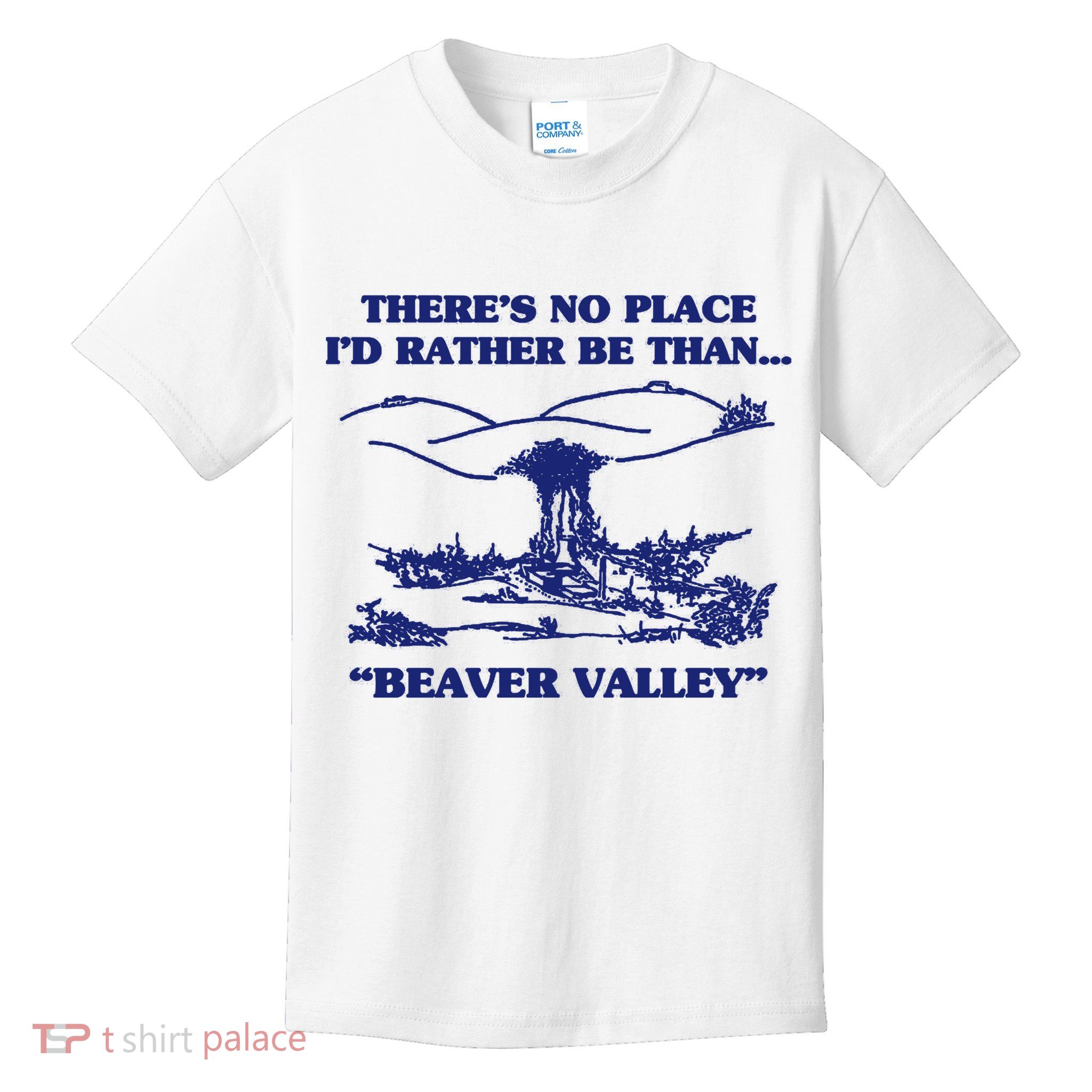 Beaver Valley Funny Offensive Gift Kids T-Shirt