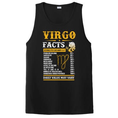 Birthday Virgo Facts Zodiac Sign Birthday Horoscope Cool Gift PosiCharge Competitor Tank