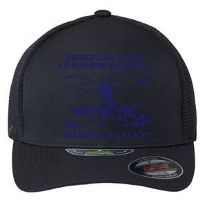 Beaver Valley Funny Offensive Flexfit Unipanel Trucker Cap