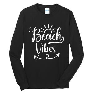 Beach Vibes Graphic Tall Long Sleeve T-Shirt