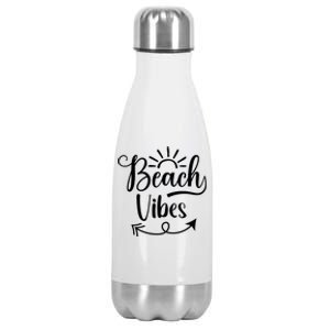 Beach Vibes Graphic Stainless Steel Insulated Water Bottle