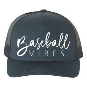 Baseball Vibes Gift Yupoong Adult 5-Panel Trucker Hat