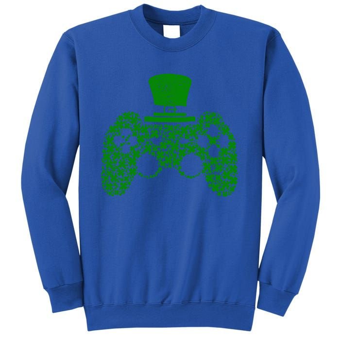 Boys Video Gamer Game Shamrock St Patricks Day Irish Cute Gift Sweatshirt