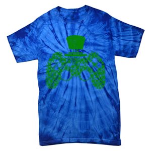 Boys Video Gamer Game Shamrock St Patricks Day Irish Cute Gift Tie-Dye T-Shirt