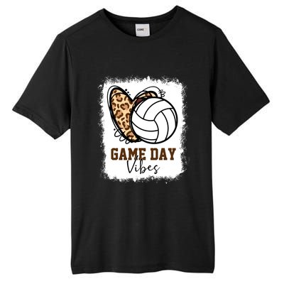 Bleached Volleyball Game Day Vibes Volleyball Mom Christmas Gift Tall Fusion ChromaSoft Performance T-Shirt