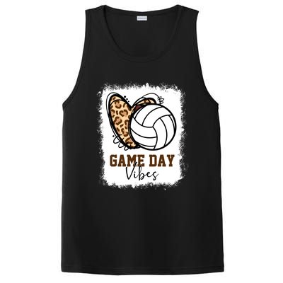 Bleached Volleyball Game Day Vibes Volleyball Mom Christmas Gift PosiCharge Competitor Tank