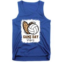 Bleached Volleyball Game Day Vibes Volleyball Mom Christmas Gift Tank Top