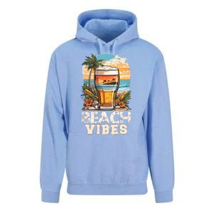 Beach Vibes Graphic Unisex Surf Hoodie