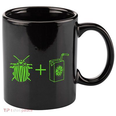 Beetles Vintage Halloween Movie Funny Horror Juices 11oz C Handle Ceramic Mug
