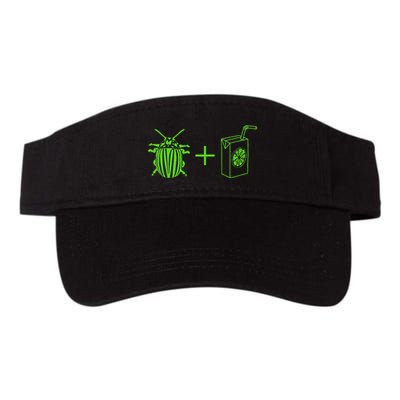 Beetles Vintage Halloween Movie Funny Horror Juices Visor