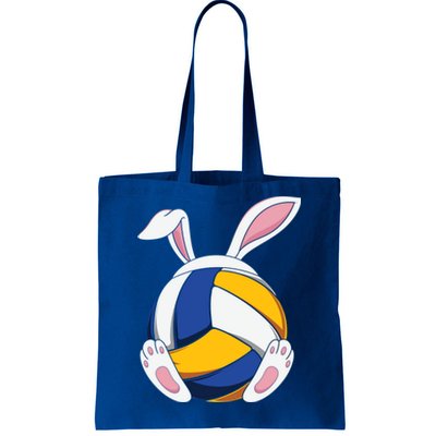 Bunny Volleyball Heartbeat Funny Easter Day Bunny Lovers Gift Tote Bag