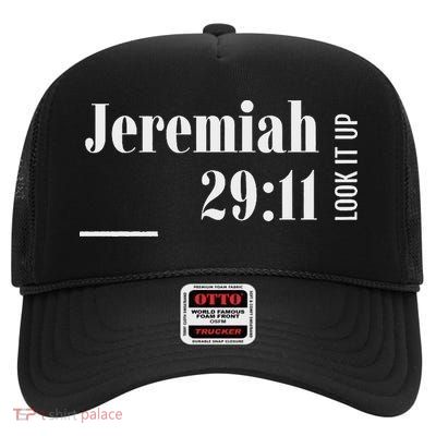 Bible Verse Inspiration Challenge High Crown Mesh Back Trucker Hat
