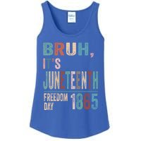 Bruh Vintage Junenth 1865 Freedom Day 2024 June 19 Memory Funny Gift Ladies Essential Tank