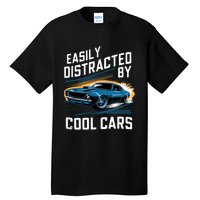 Boy Vintage Muscle Car Easily Distracted By Cool Cars Tall T-Shirt