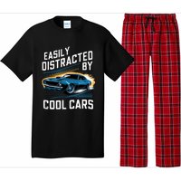 Boy Vintage Muscle Car Easily Distracted By Cool Cars Pajama Set