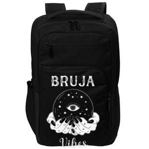 Bruja Vibes Mexican Dia De Muertos Halloween Bruja Impact Tech Backpack