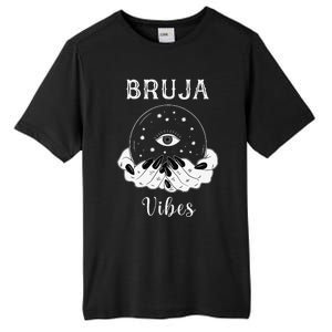 Bruja Vibes Mexican Dia De Muertos Halloween Bruja Tall Fusion ChromaSoft Performance T-Shirt