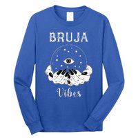 Bruja Vibes Mexican Dia De Muertos Halloween Bruja Long Sleeve Shirt