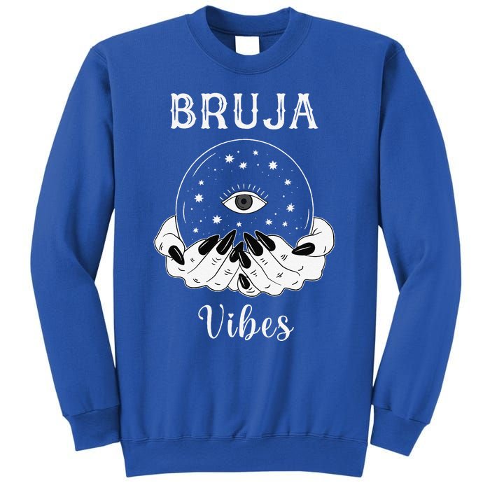 Bruja Vibes Mexican Dia De Muertos Halloween Bruja Sweatshirt