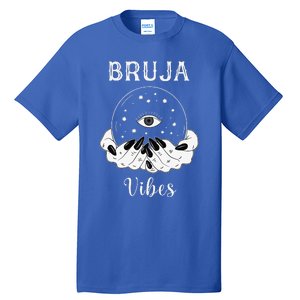 Bruja Vibes Mexican Dia De Muertos Halloween Bruja Tall T-Shirt