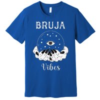 Bruja Vibes Mexican Dia De Muertos Halloween Bruja Premium T-Shirt