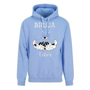 Bruja Vibes Mexican Dia De Muertos Halloween Bruja Unisex Surf Hoodie