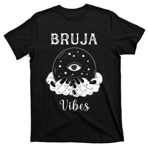 Bruja Vibes Mexican Dia de Muertos Halloween Bruja T-Shirt